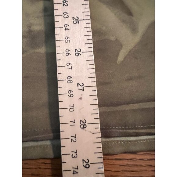 2 Piece Outfit  Short Sleeve Blouse & Long Skirt Women’s Sz Medium Palm Print - Picture 16 of 16